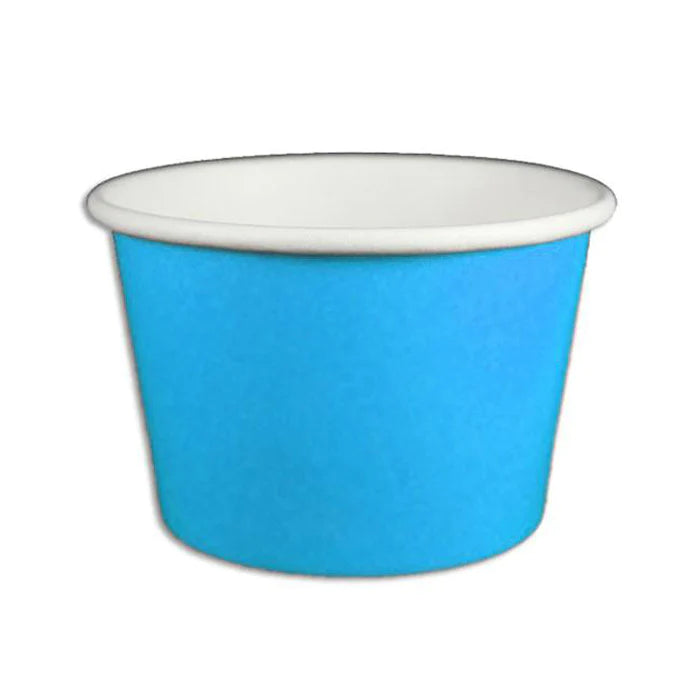 8 oz Generic Blue or White Paper Cups (18 lbs) Carryout Supplies