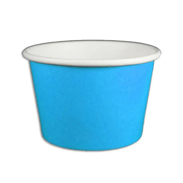 8 oz Generic Blue or White Paper Cups (18 lbs) Carryout Supplies