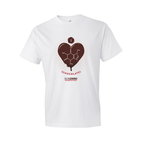 I Love Chocolate Fashion Short Sleeve T-Shirt